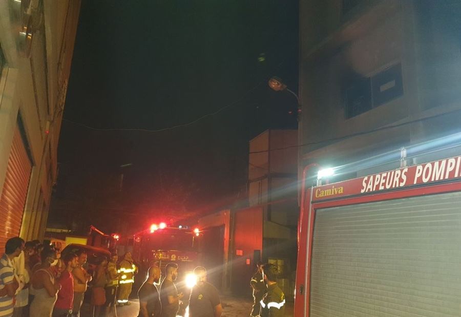 حريقُ مطبعة في البوشرية