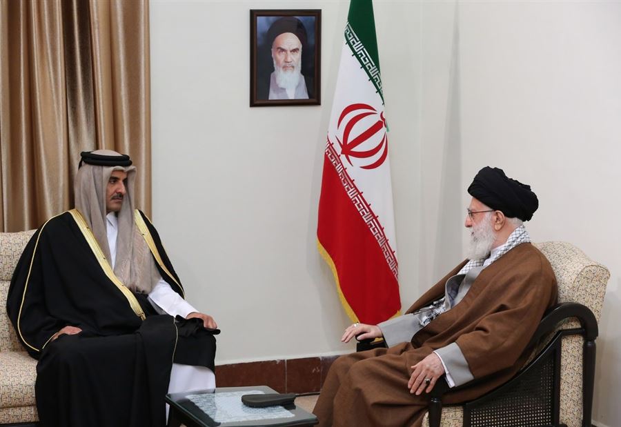 خامنئي يبلغ أمير قطر بما تريده إيران بعد مقتل سليماني خامنئي يبلغ أمير قطر بما تريده إيران بعد مقتل سليماني