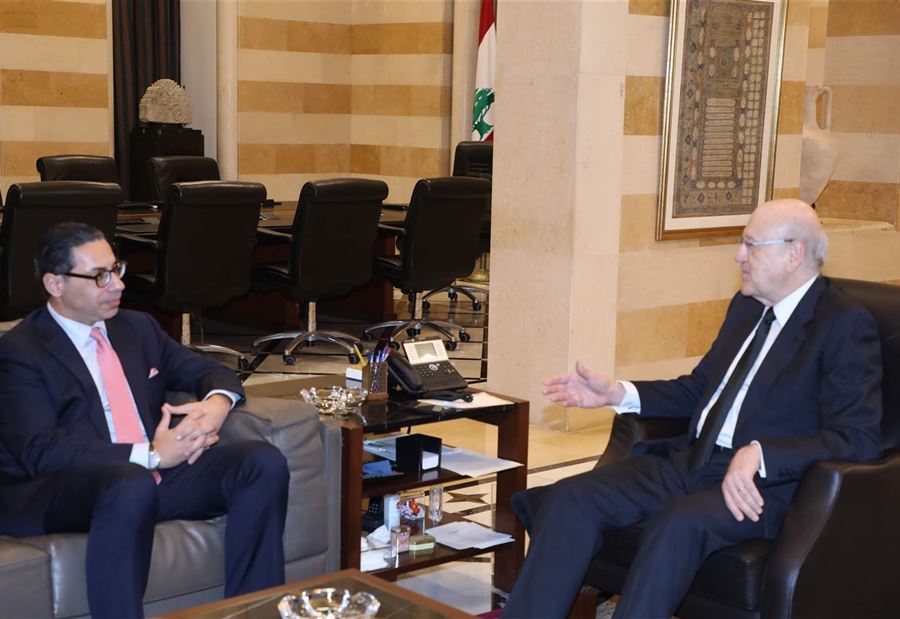 سلسلة لقاءات لميقاتي في السراي... إليكم التفاصيل سلسلة لقاءات لميقاتي في السراي... إليكم التفاصيل