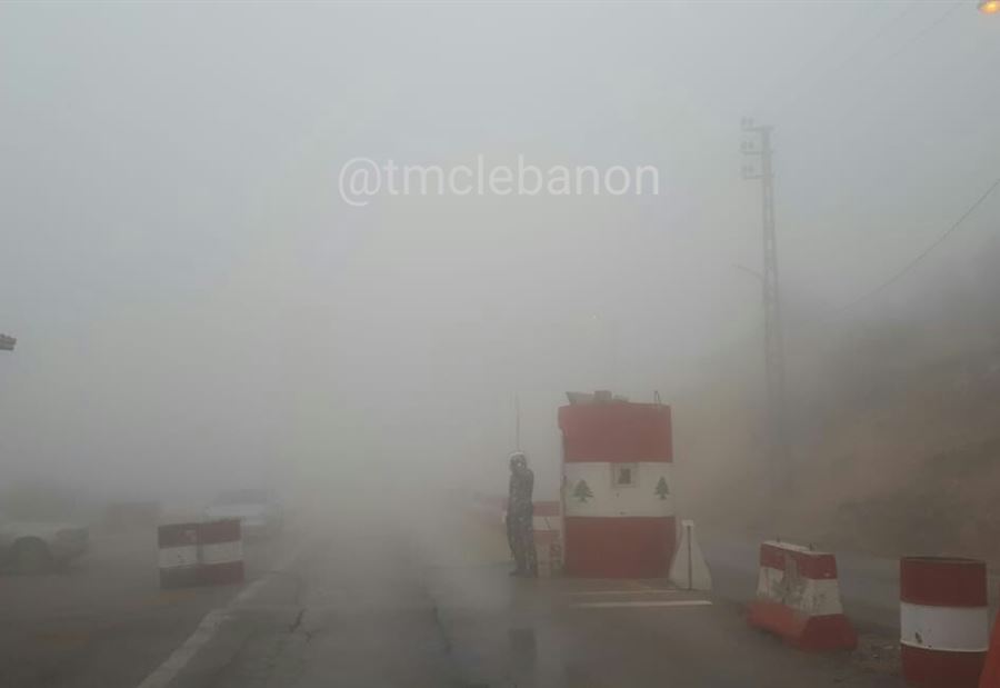 ضبابٌ كثيفٌ على طريق ترشيش...وطلبٌ إلى السائقين