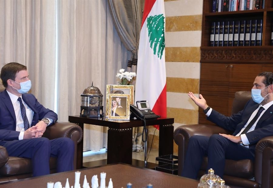 الحريري يلتقي هيل