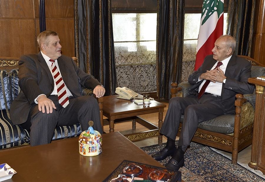 بري يبحث الأوضاع مع كوبيتش وابراهيم 
