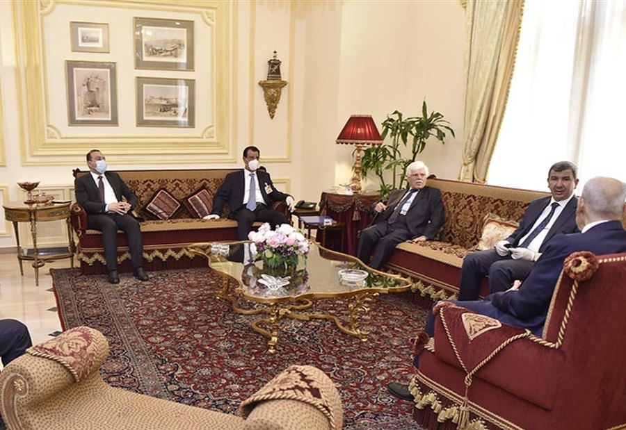 الوفد العراقي يحطُّ في عين التّينة 