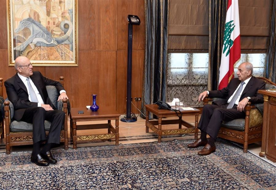 برّي مُستقبلاً ميقاتي: لضرورة تعيين حاكم جديد للمركزي