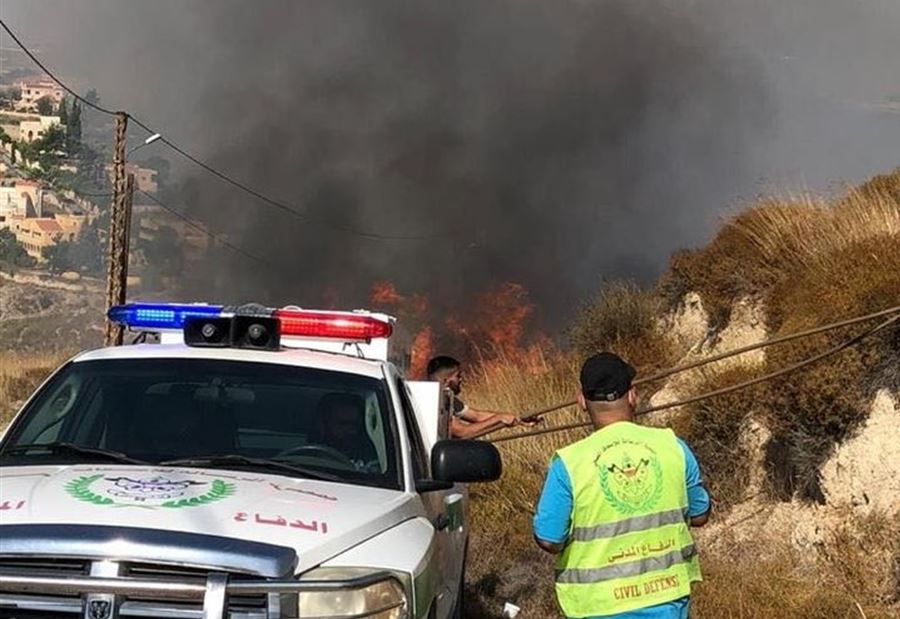 بالصور: إخماد حرائق في 15 بلدة  بالصور: إخماد حرائق في 15 بلدة