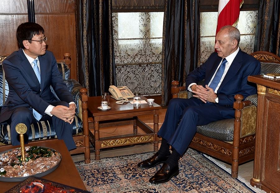 برقية تهنئة من رئيس مجلس الشعب السوري الى بري
