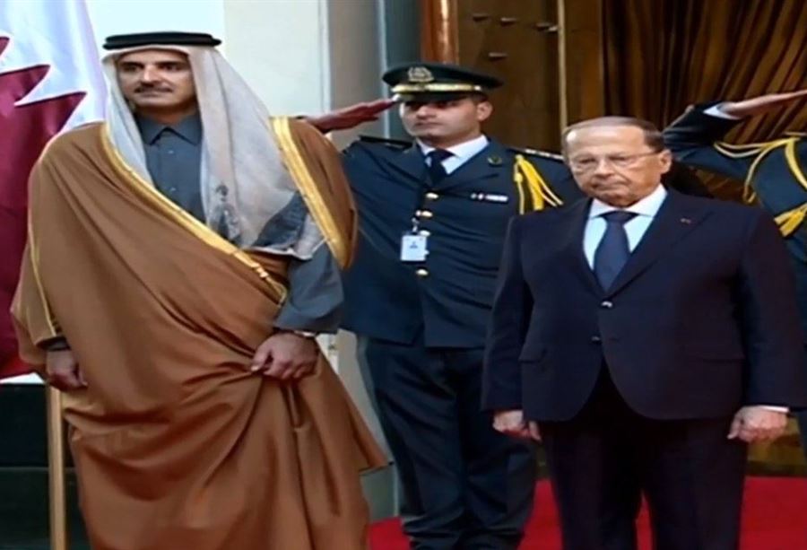 أمير قطر في بيروت