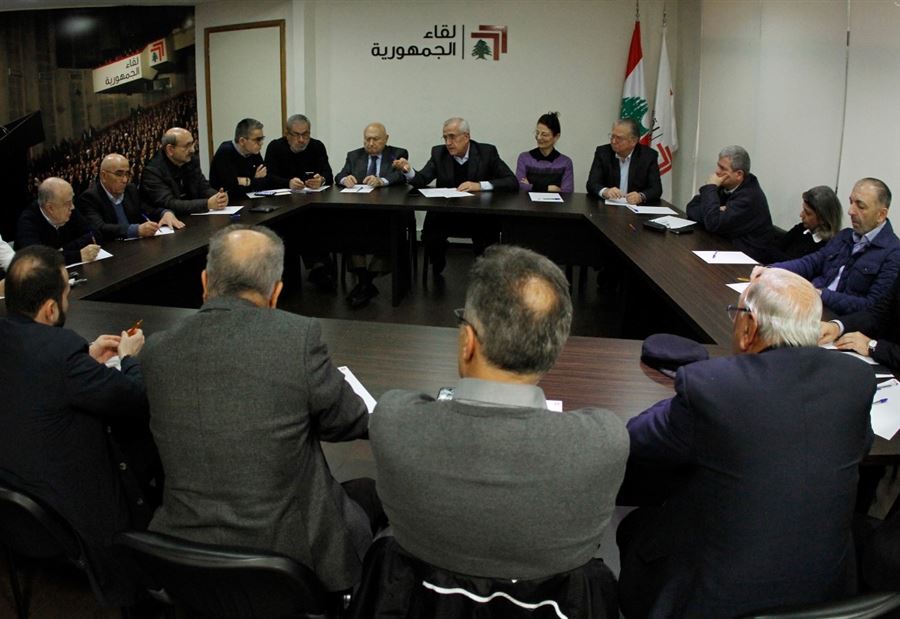 لقاء الجمهورية: للكف عن توريط لبنان وإحراجه