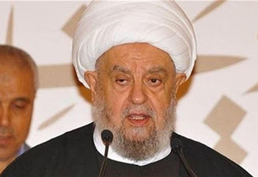 الشيخ قبلان دعا لإلتماس هلال "رمضان" الخميس 