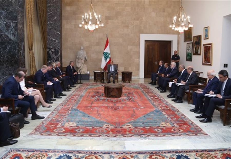 من بوتين الى عون... "تحية" و"دعوة"