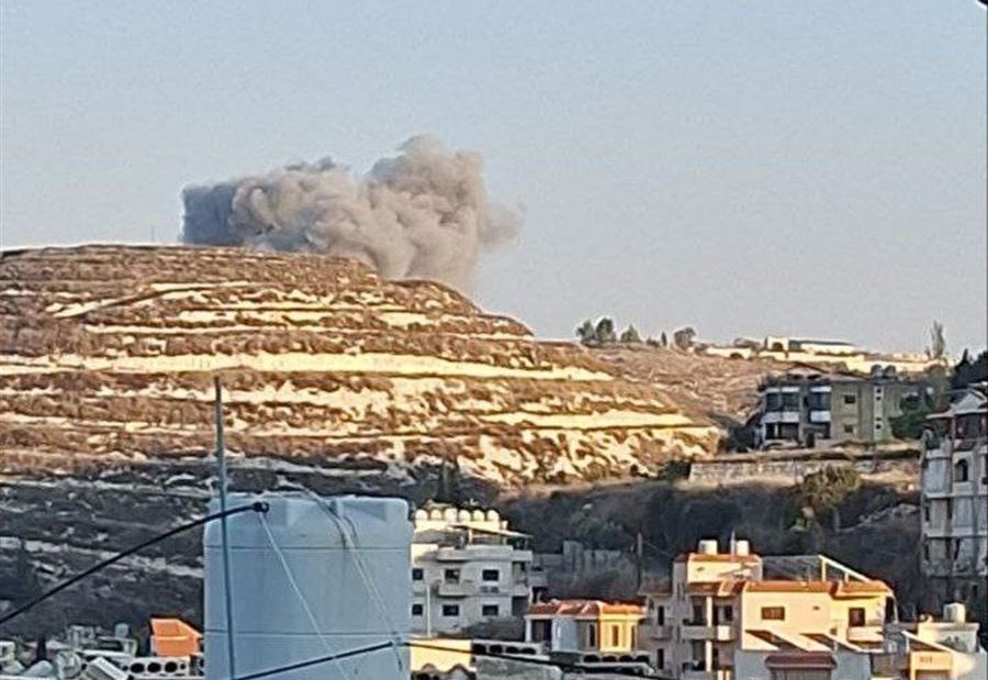غارة إسرائيلية على رب ثلاثين... وسقوط شهيدين وجريحين