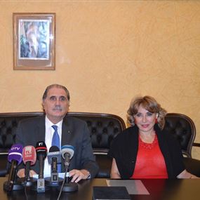 جريصاتي أعلن انضمام لبنان للاتحاد الدولي لكتابة العدل  جريصاتي أعلن انضمام لبنان للاتحاد الدولي لكتابة العدل