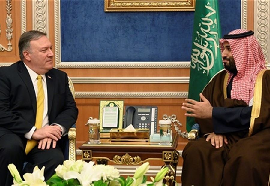 بومبيو يبحث مع بن سلمان تعزيز الأمن البحري بالخليج بومبيو يبحث مع بن سلمان تعزيز الأمن البحري بالخليج
