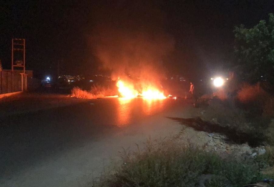 إليكم الطرقات المقطوعة في البقاع... إليكم الطرقات المقطوعة في البقاع...