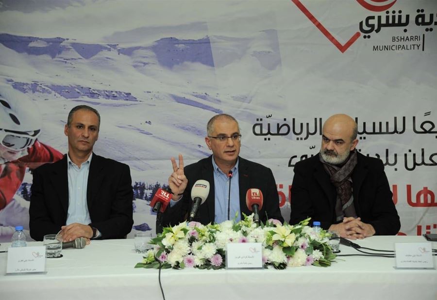 اطلاق مشروع دعم السياحة الشتوية لعام 2020 في بشري 