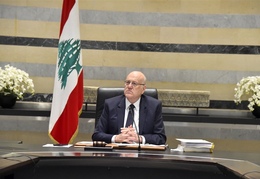 "لاعادة النظر بالورقة  الفرنسية"... ميقاتي: ستسلك الامور منحى ايجابي