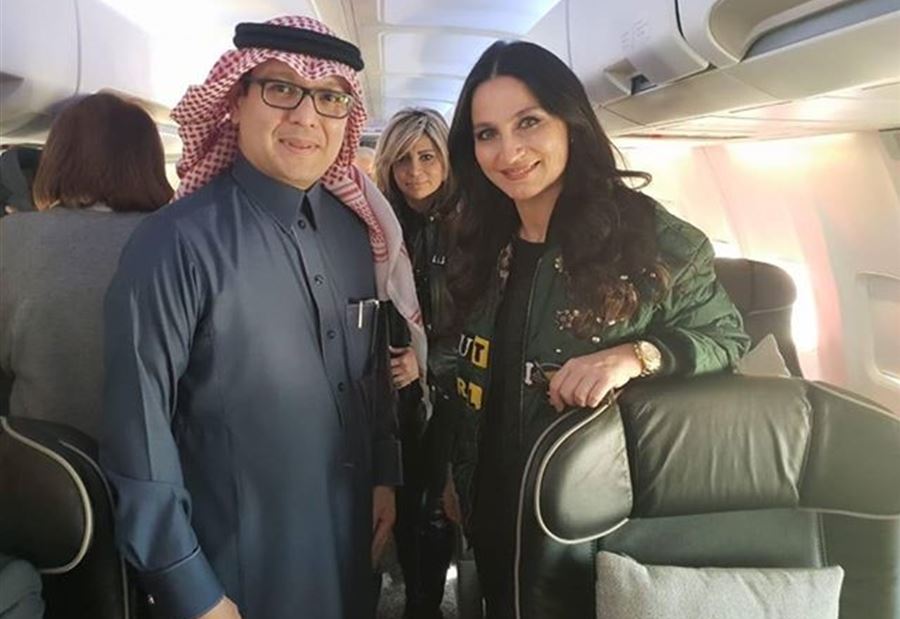 بالصور: ميريام سكاف في السعودية