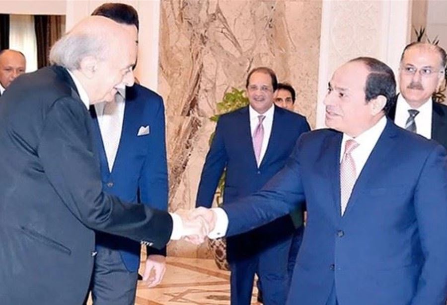 السيسي التقى جنبلاط... و"ثمن دوره العروبي"