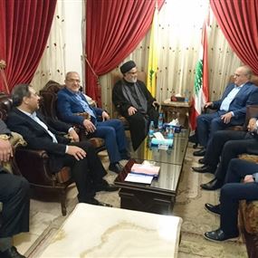 وهاب بعد لقائه السيد: مع المقاومة لمواجهة أي عدوان