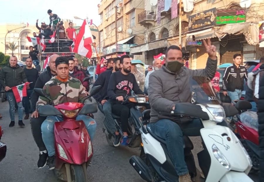  مسيرات شعبية في طرابلس احتجاجًا على تردي الأوضاع