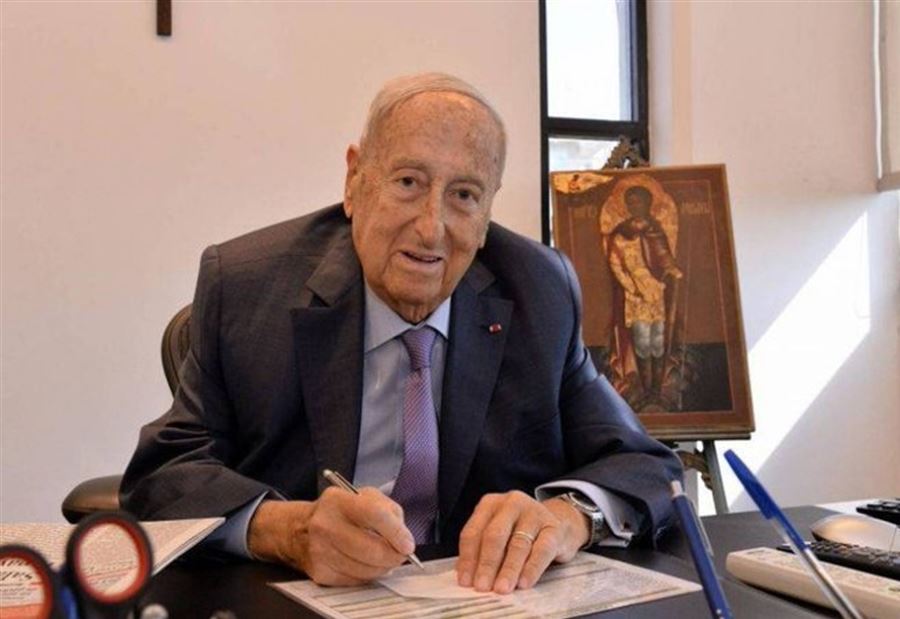 موعد مراسم دفن الوزير السابق ميشال إدة