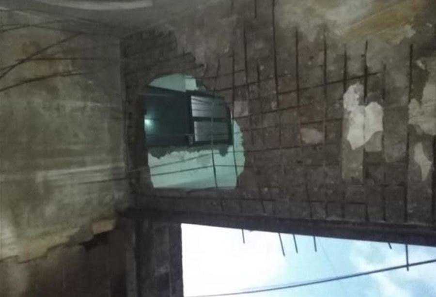 جريح بانهيار سقف منزل في برج البراجنة