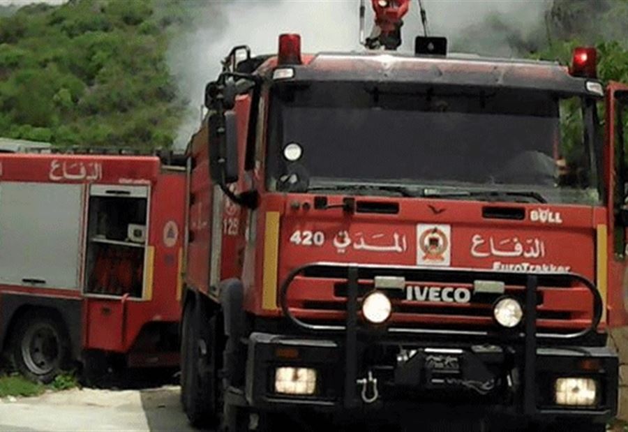 حريق كبير في داريا 
