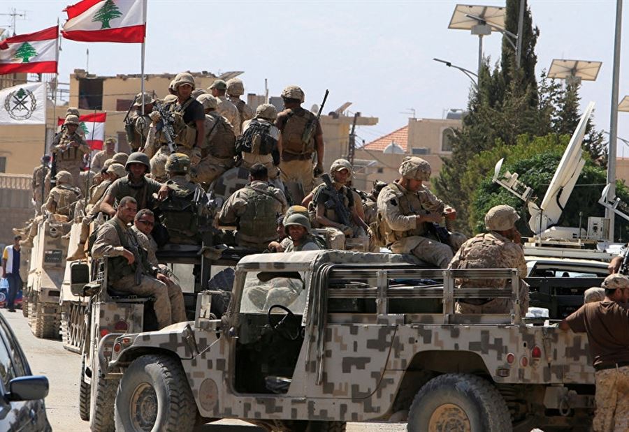 مطاردة للجيش اللبناني في بلدة القصر الحدودية..