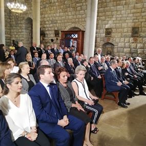 احياء الذكرى 36 لاستشهاد بشير الجميل في بكفيا 