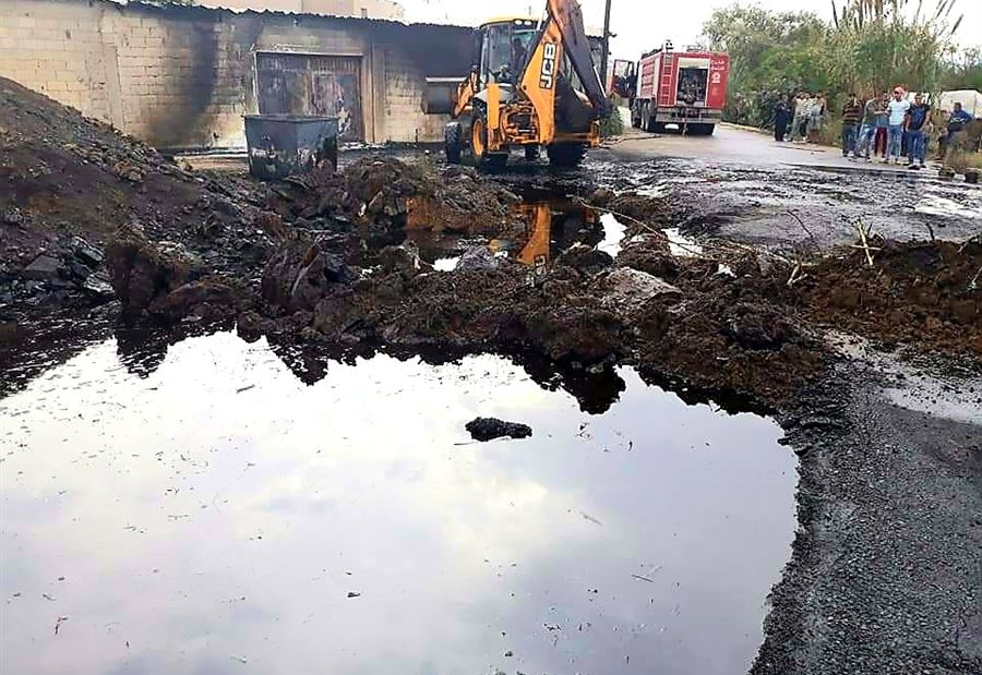 في العبدة... معاودة العمل على إصلاح الاعطال بأنابيب النفط في العبدة... معاودة العمل على إصلاح الاعطال بأنابيب النفط