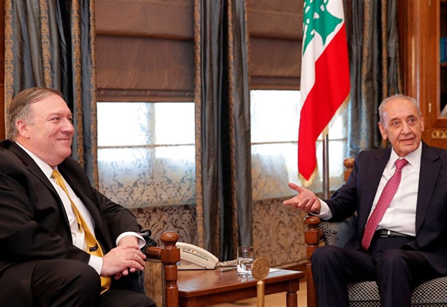 زيارة بومبيو أنهت اقتراح هوف لترسيم الحدود البحرية 