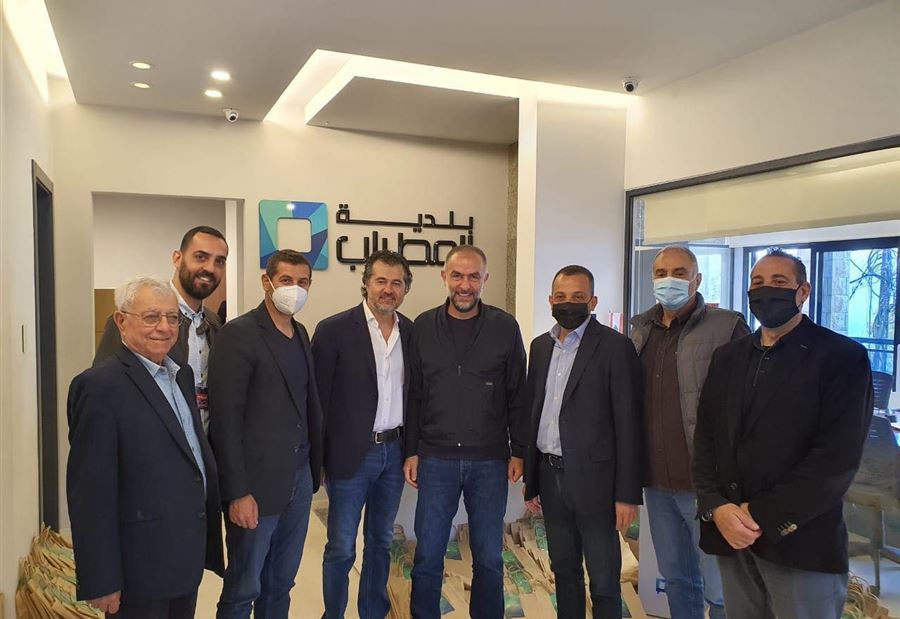 وفدٌ من "الوطني الحر" في بلدية المطيلب