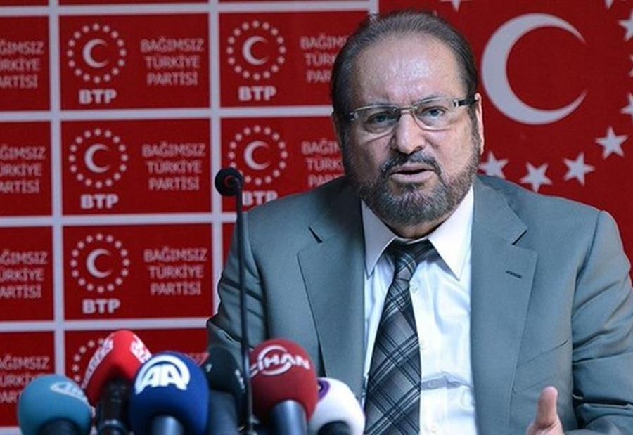 وفاة زعيم حزب بـ "كورونا" في تركيا 