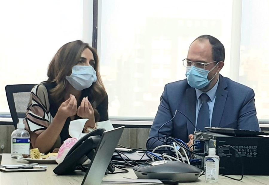 وزيرة الدفاع في التفتيش المركزي 