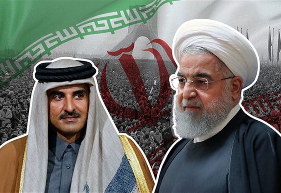 اتصال بين الرئيس الإيراني وأمير قطر
