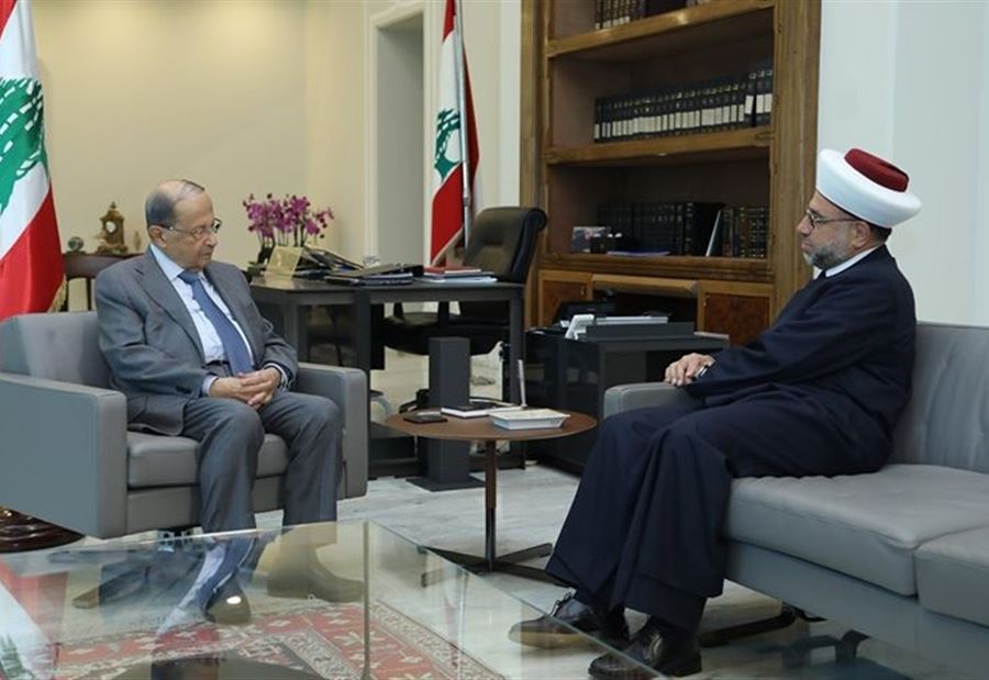 عون أعطى توجيهاته