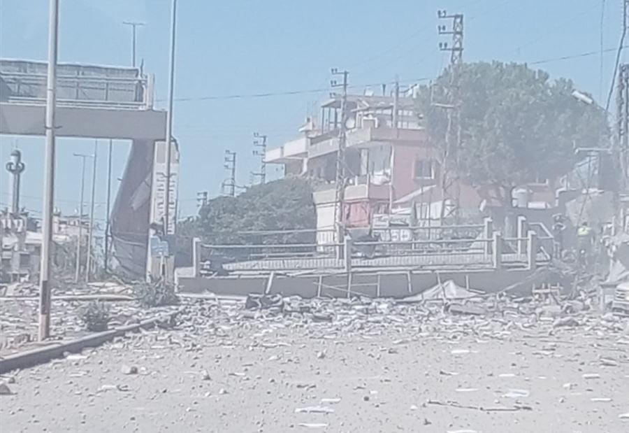 غارة إسرائيلية مدمّرة... سقوط جسر يقطع الطريق بين صيدا والنبطية!