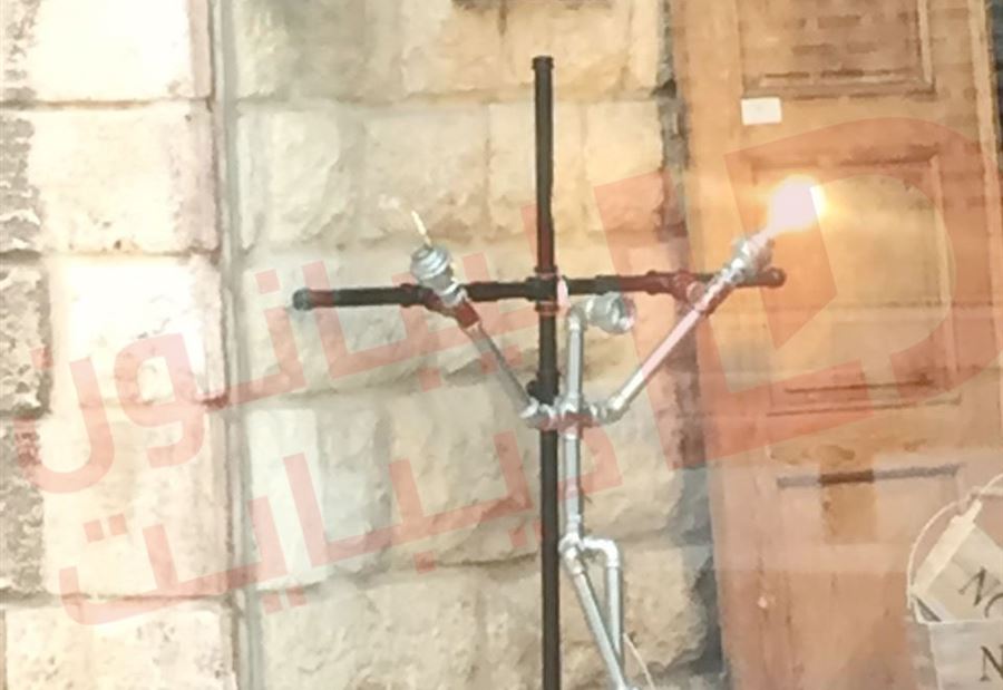 الاستهزاء من اقدس الرموز  المسيحية في عاصمة الموارنة