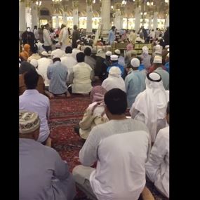 بالفيديو: صلاة الغائب على خاشقجي في المدينة المنورة