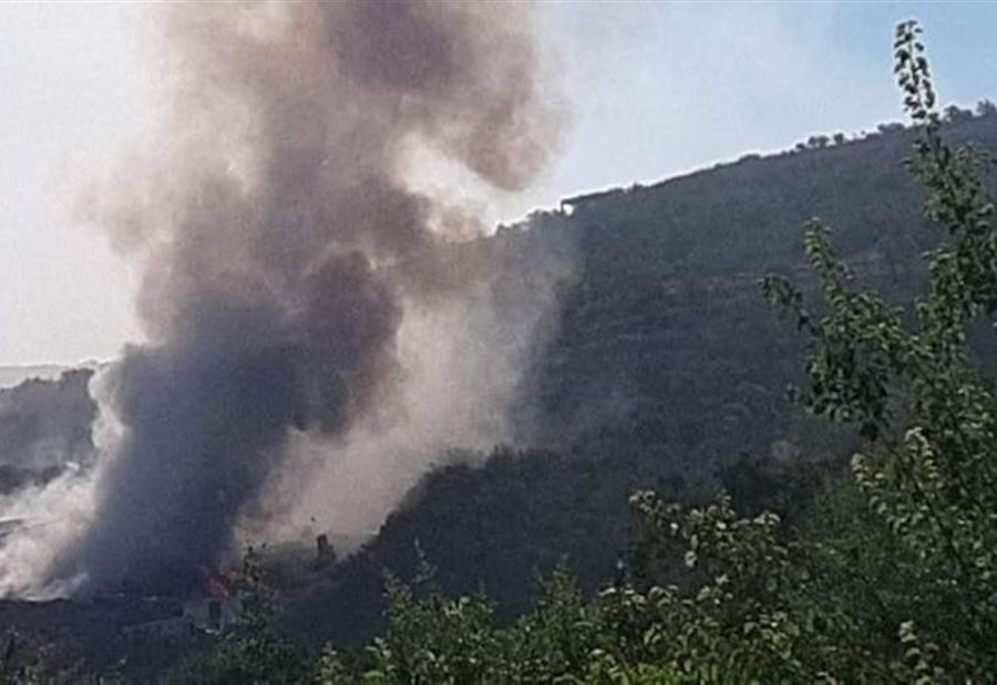 حريق بمعمل لفرز النفايات في المنية