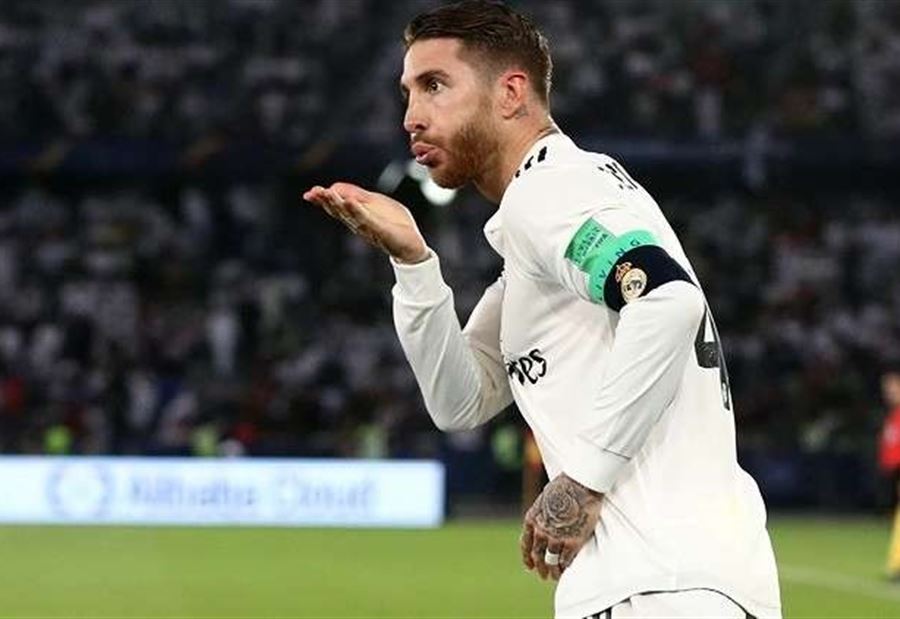 راموس ينهي العام 2018 بلا بطاقة حمراء راموس ينهي العام 2018 بلا بطاقة حمراء
