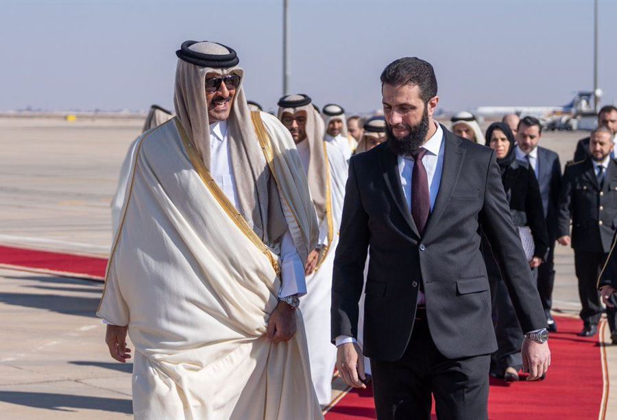 تطورات جديدة في المشهد السوري... زيارة قطرية بارزة إلى دمشق تطورات جديدة في المشهد السوري... زيارة قطرية بارزة إلى دمشق