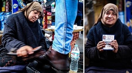 من ماسحة أحذية إلى طالبة وعمرها ستين 