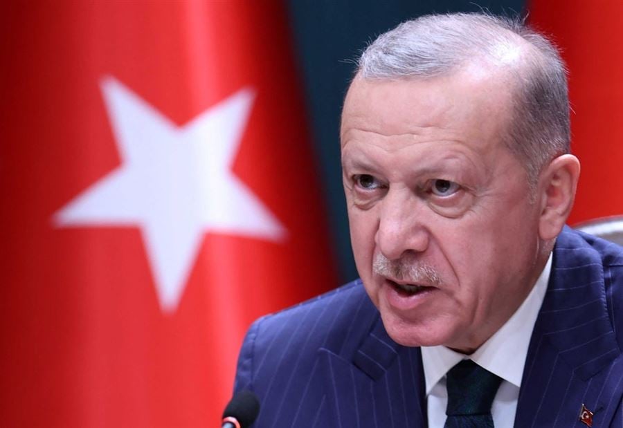 إردوغان يدين عمليات المقاومة الفلسطينية ويصفها بـ"الإرهابية"