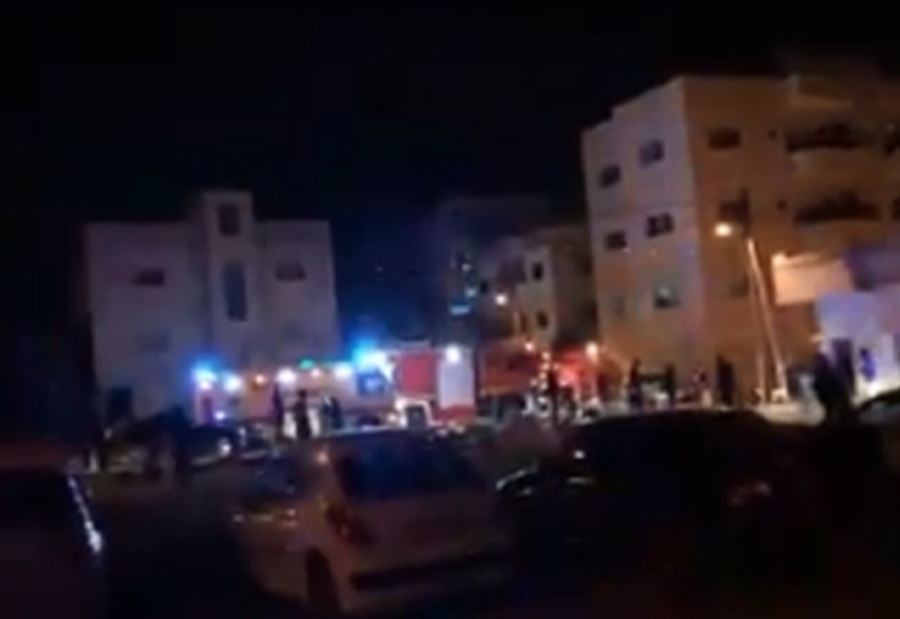 بالفيديو والصور: وفاة 5 أطفال بحريق منزل شمال الأردن