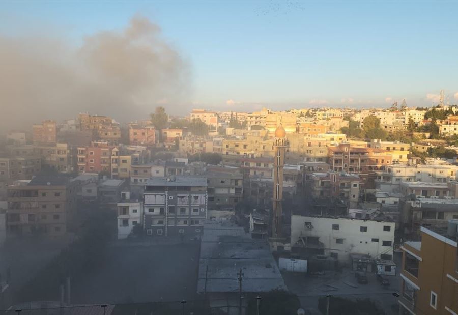 قصفٌ إسرائيلي طال مخيم للاجئين الفلسطينيين في صور