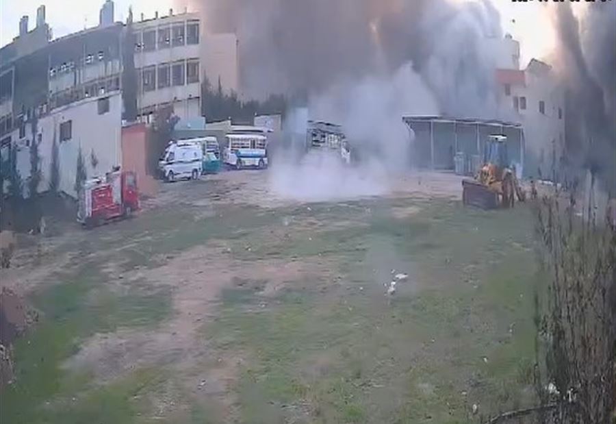 بالفيديو: اللحظات الأولى لاستهداف مخيم الرشيدية 