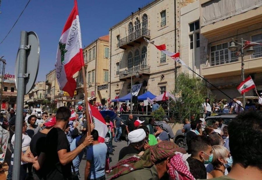 بالفيديو والصور: إحتجاجاتٌ شعبيةٌ في بعلبك وعديسة  
