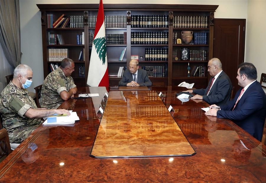 تنقيب الغاز والنفط... عون إطّلع  على مسار المفاوضات