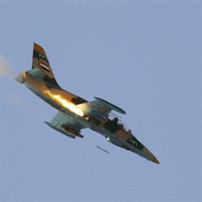 تحطم طائرة حربية قرب دمشق